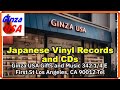 Ginza USA gifts and music LA Little Tokyo, Japanese Vinyl Records and CDs, Japanese Instruments