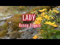 LADY - KENNY ROGERS LYRICS VIDEO