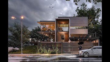 SketchUp Vray 6  EXTERIOR  #48