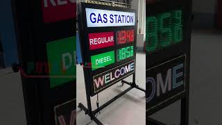 Meet the PUUSLED Double-Sided PCB LED Gas Price Sign PCB number gas price display for gas station