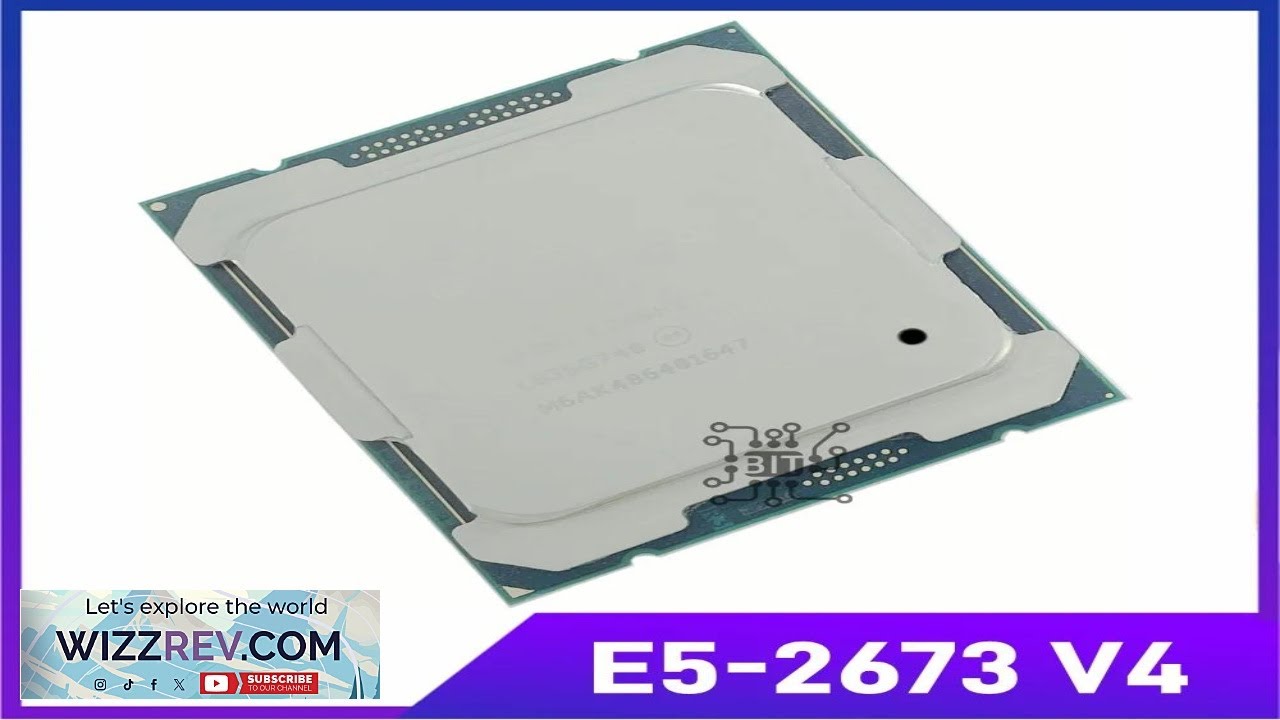 Xeon E5 2673V4 CPU SR2KE 20-cores 2.30GHZ 50MB 14nm 135W LGA2011-3 E5 Review