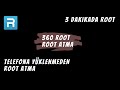 Telefona yüklemeden Root atma Güncel Root atma