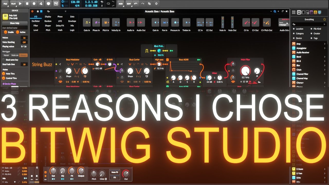 3 Reasons I chose Bitwig as my DAW - YouTube