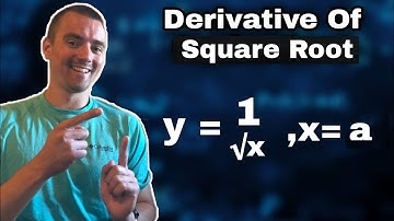 Use the Definition of a Derivative to Find Slope of a Tangent on a Square Root Function