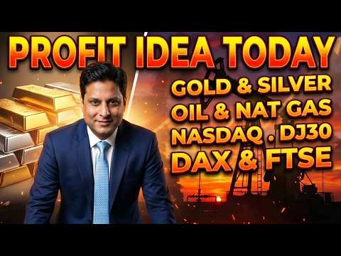 Video preview for Massive Bear Attack! How To Profit Trading GOLD , SILVER, OIL , GAS, NASDAQ, DJ30, DE40 & FTSE Today