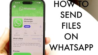 How To Send Documents On WhatsApp! (2024) Profile