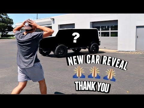 MY NEW CAR REVEAL (THANK YOU)