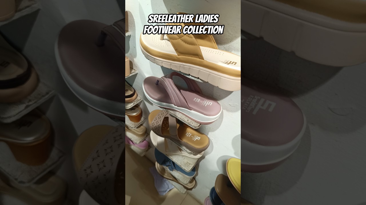 sreeleather ladies footwear collection 