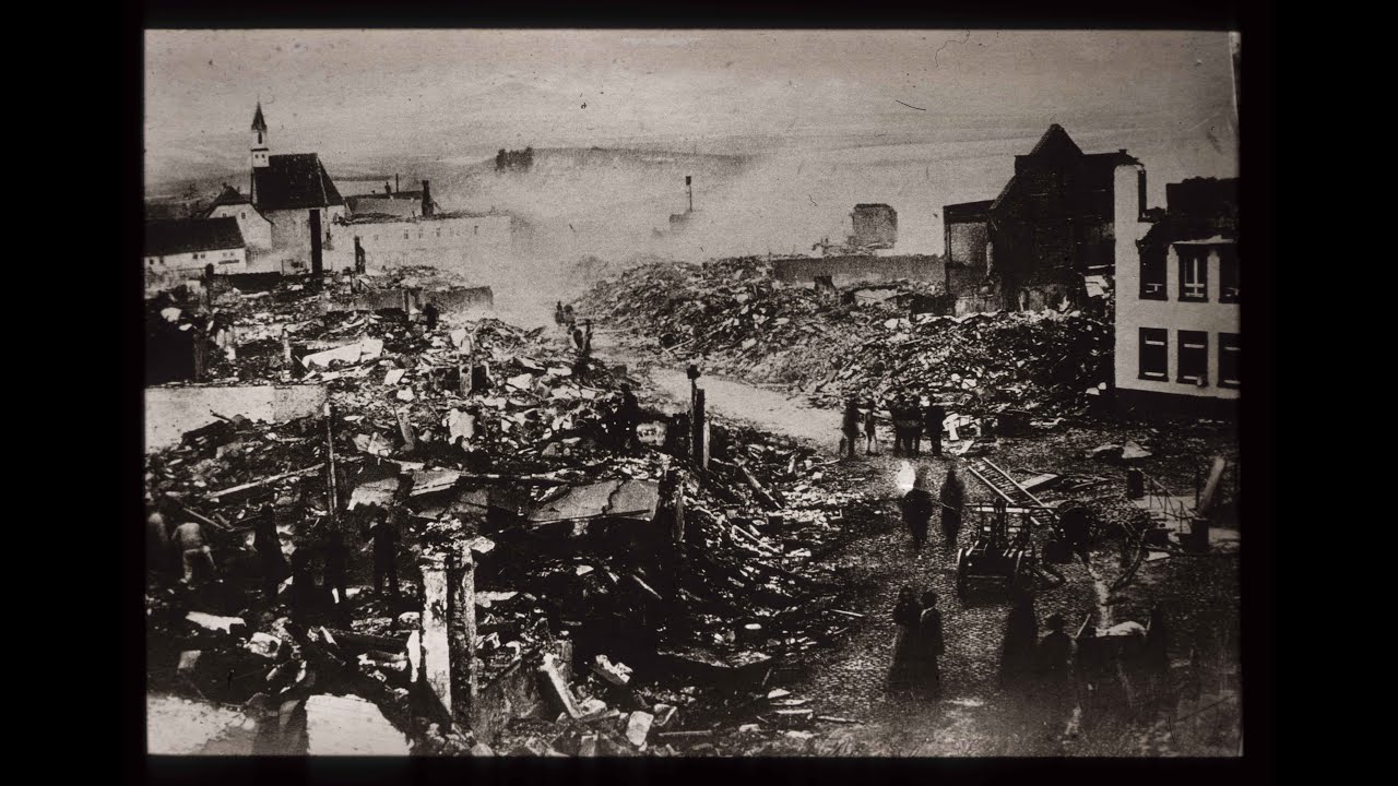 Großer Brand von Hünfeld 1888