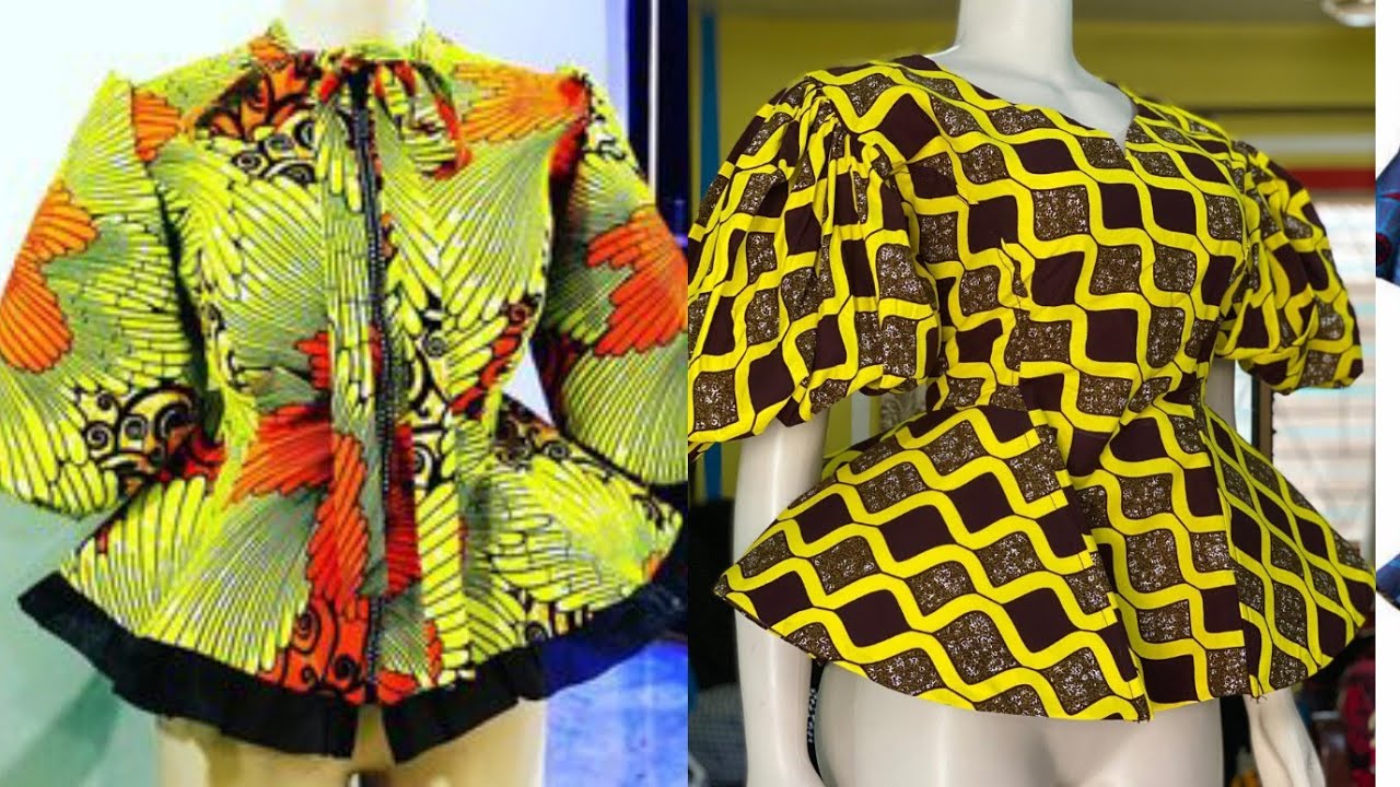 African fashion : ankara tops || aso ebi styles || 2021 ankara top styles