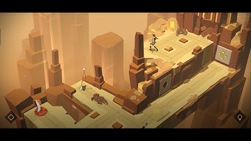 LARA CROFT GO GAME - WALKTHROUGH- MAZE OF SPIRITS - PART 4: A WELL-PLACED ARROW #stage-4