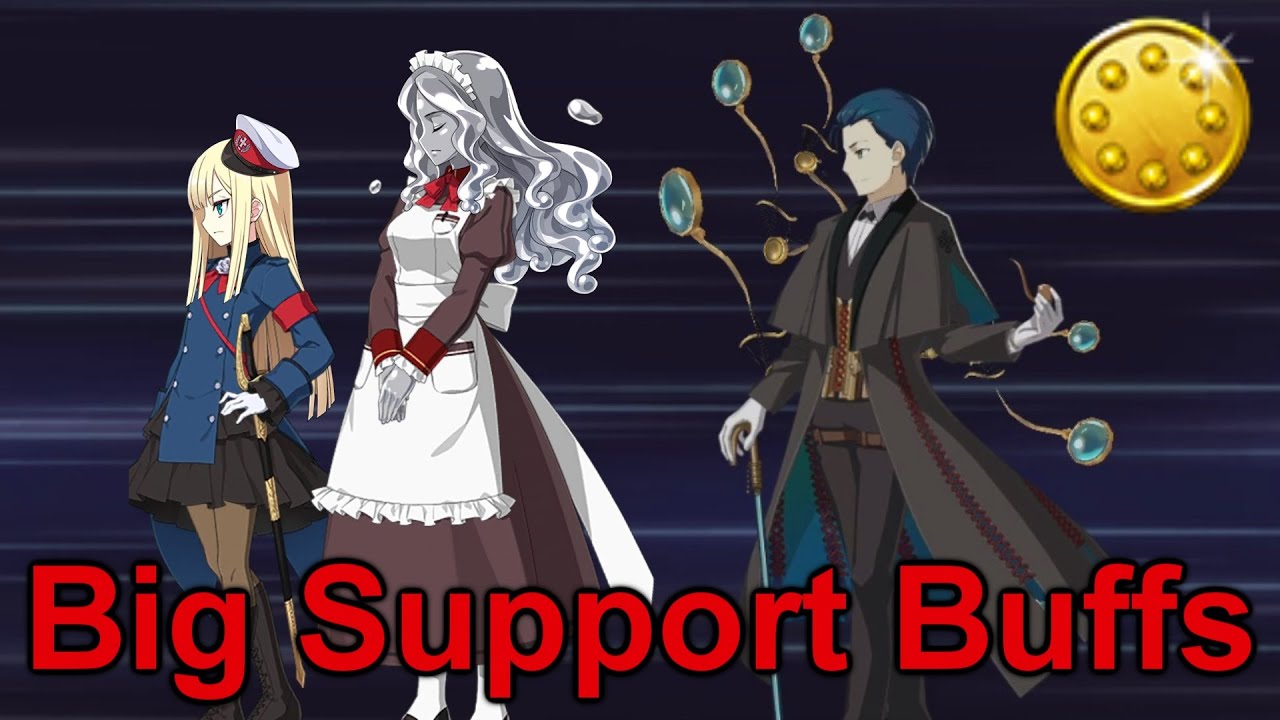 Reines & Sherlock Buffs on FGO NA