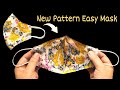 😷Very Easy New Style Pattern Mask😷 - Face Mask Sewing Tutorial - Anyone Can Make This Mask Easily😷