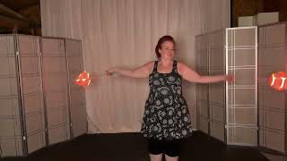 Poi Dance Day 511 Pontcysyllte Aqueduct 20260803 #poi #PoiSpinning #PoiDance #FlowArts #PoiTutorial