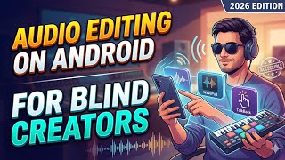 Best Android Audio Editors for Blind Users: Top Powerful Accessible Apps for Professional Editing🔥🔥🔥