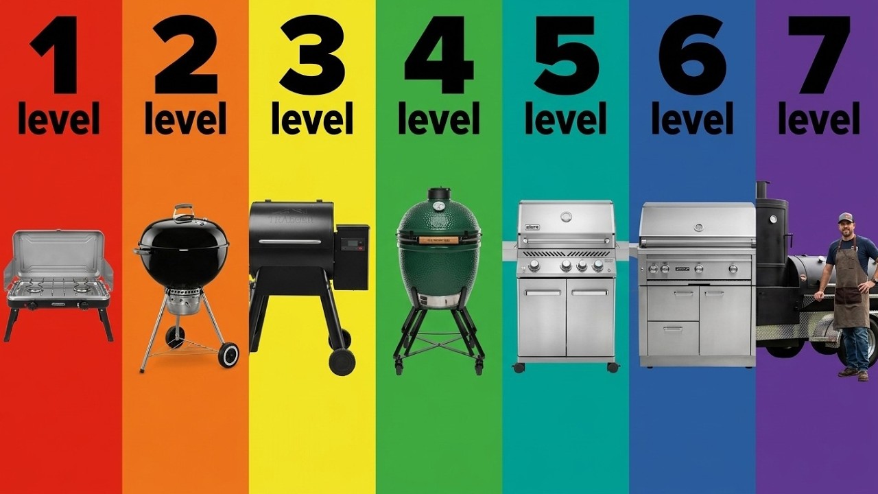 The 7 Levels of Grills