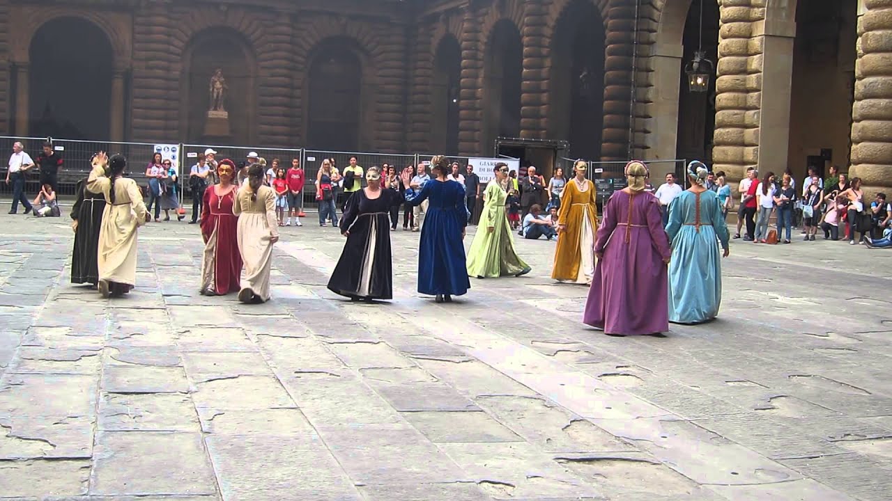 Medieval Court Dancing in Palazzo Pitti