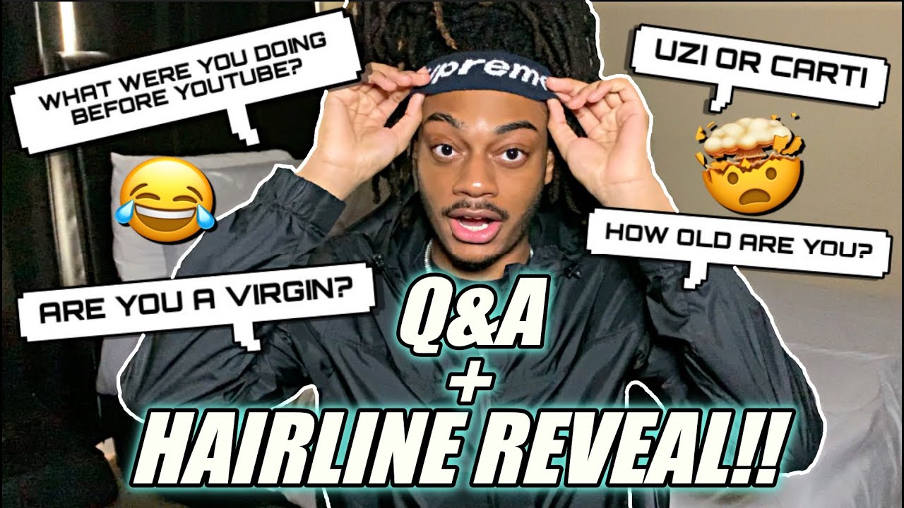 10K Q&A + HAIRLINE REVEAL!! 😳 **DONT ROAST ME** YouTube