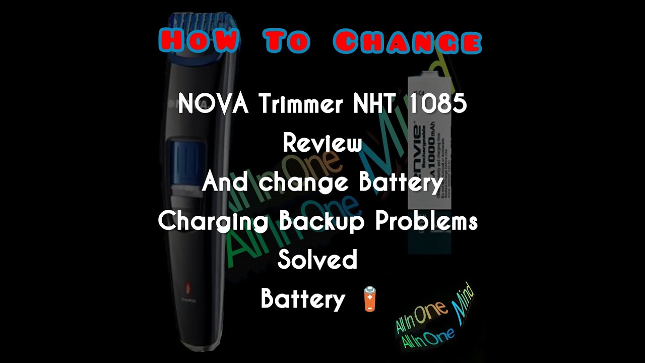 nova nht 1085 charger