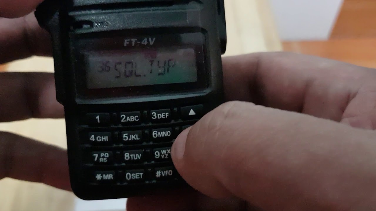 วิธีใส่โทนดิจิตอล (DCS) Yeasu FT4V