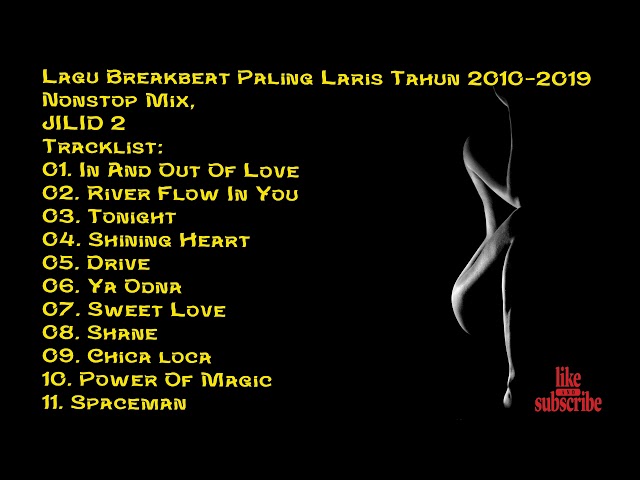 Lagu Breakbeat Paling Laris Di Tahun 2010-2019 DJ Nonstop Mix,  JILID 2 class=