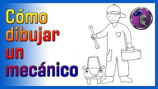 🔧How to draw A MECHANIC 🔧How to draw A MECHANISTIC✏️😉