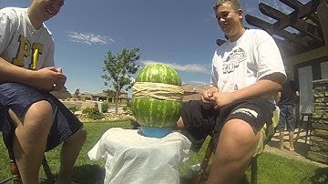 Exploding Watermelon Video Super Slow Motion