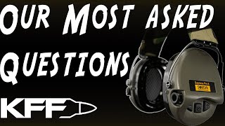KFF Defense Answers Your Sordin Hearing Protection FAQs