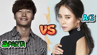 Spartace Battle - Jong kook vs Ji hyo