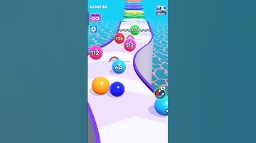 Ball Run 2048 Gameplay Walkthrough Level 83#shorts #gaming #ballgame