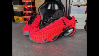 Nike Nocta Glide Crimson Red On Feet Review