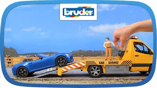 MB Sprinter Autotransporter -- 02675 -- BRUDER Spielwaren by BruderSpielwaren 264,707 views 2 years ago 4 minutes, 48 seconds