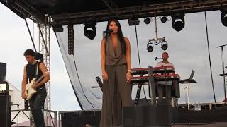 Anggun performing at Barbezieux