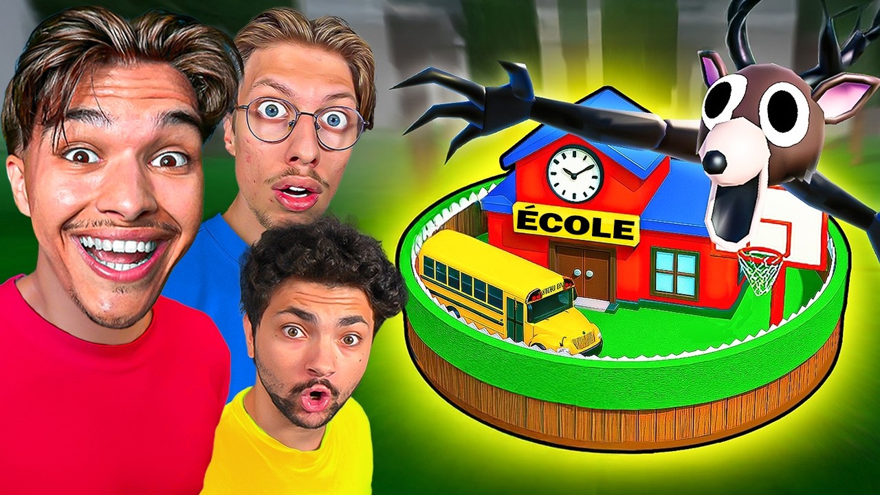 On a CONSTRUIT la MEILLEURE ÉCOLE de 99 Nuits dans la Forêt ! (ft. Stundzow & Clinko)
