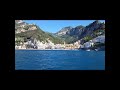 Arriving in Amalfi by Boat