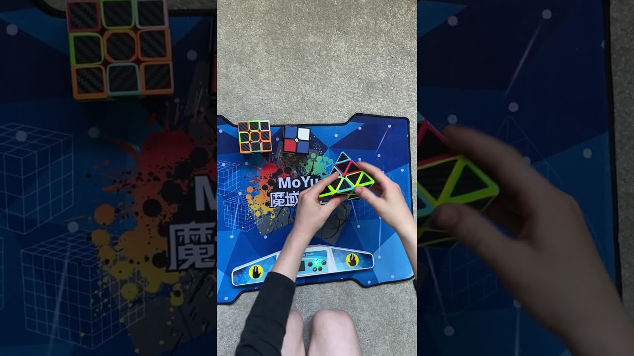 3 Rubiks cubes in (nearly) 3 minutes