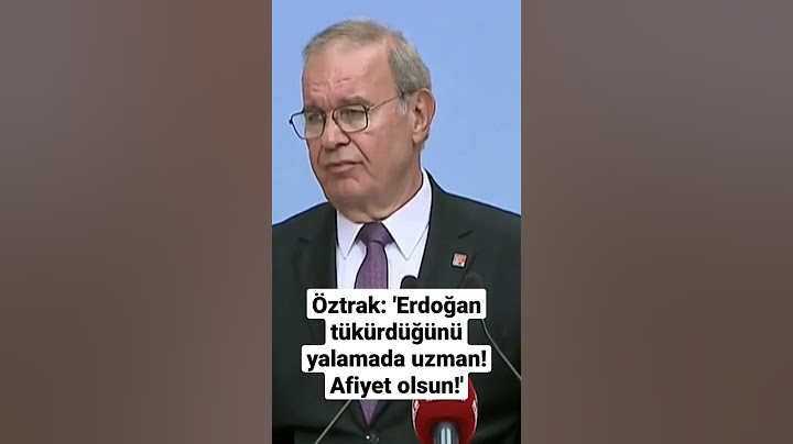 Öztrak: 'Erdoğan Tükürdüğünü Yalamada Uzman! Afiyet Olsun!' #shorts