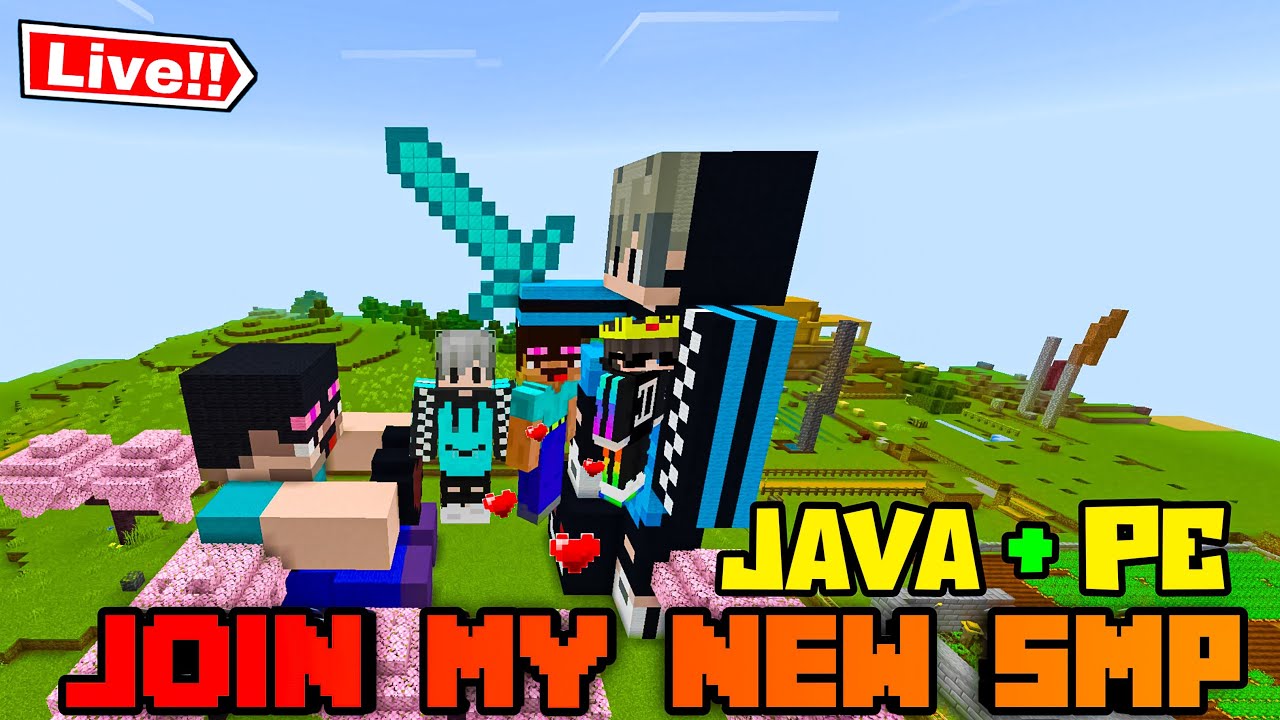 Minecraft Smp Java Edition Join My 1.21 Public Smp | Minecraft Live Java + Pocket Edition ...