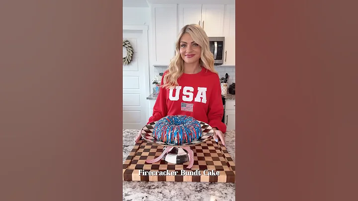 Firecracker Bundt Cake 🇺🇸