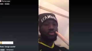 Serge Aurier Psg Insulting Blanc, Ibrahimovic, Di Maria In Periscopesubles English, Italiano