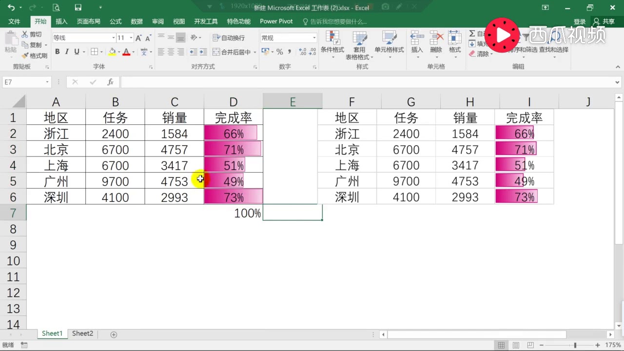 Excel小技巧 条件格式之数据条 数据可视化必学 Youtube