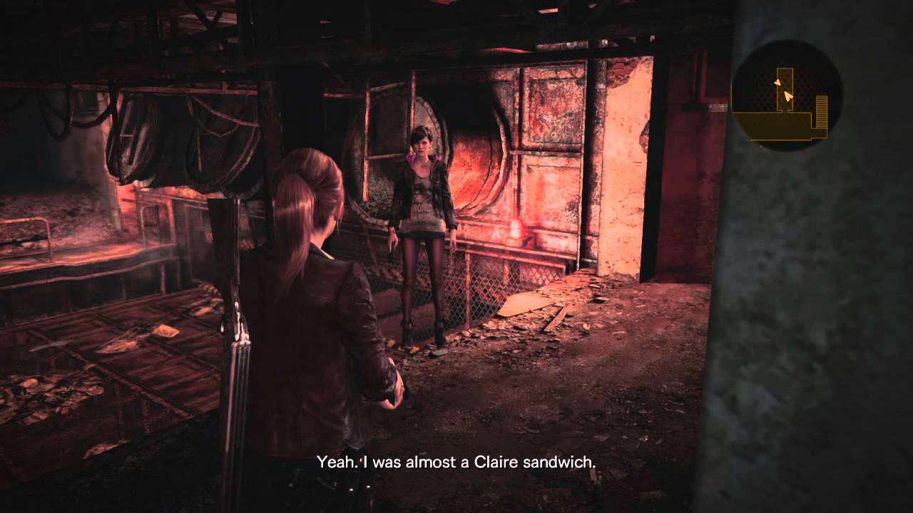 A Claire Sandwich?  Resident Evil: Revelations 2 Gameplay Part 1