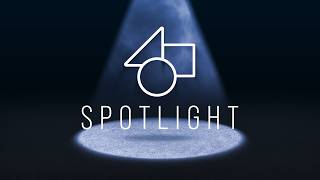 Spotlight Logo and Text Reveal Video Template