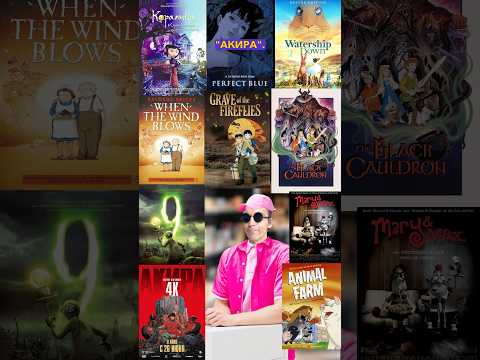 Топ 10 самых страшных мультфильмов в мире! #funny #мультфильмы #страшные