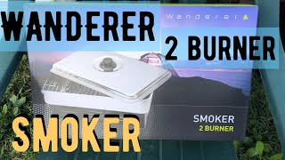 Wanderer 2 Burner Smoker Review / Smoked Fish Wings