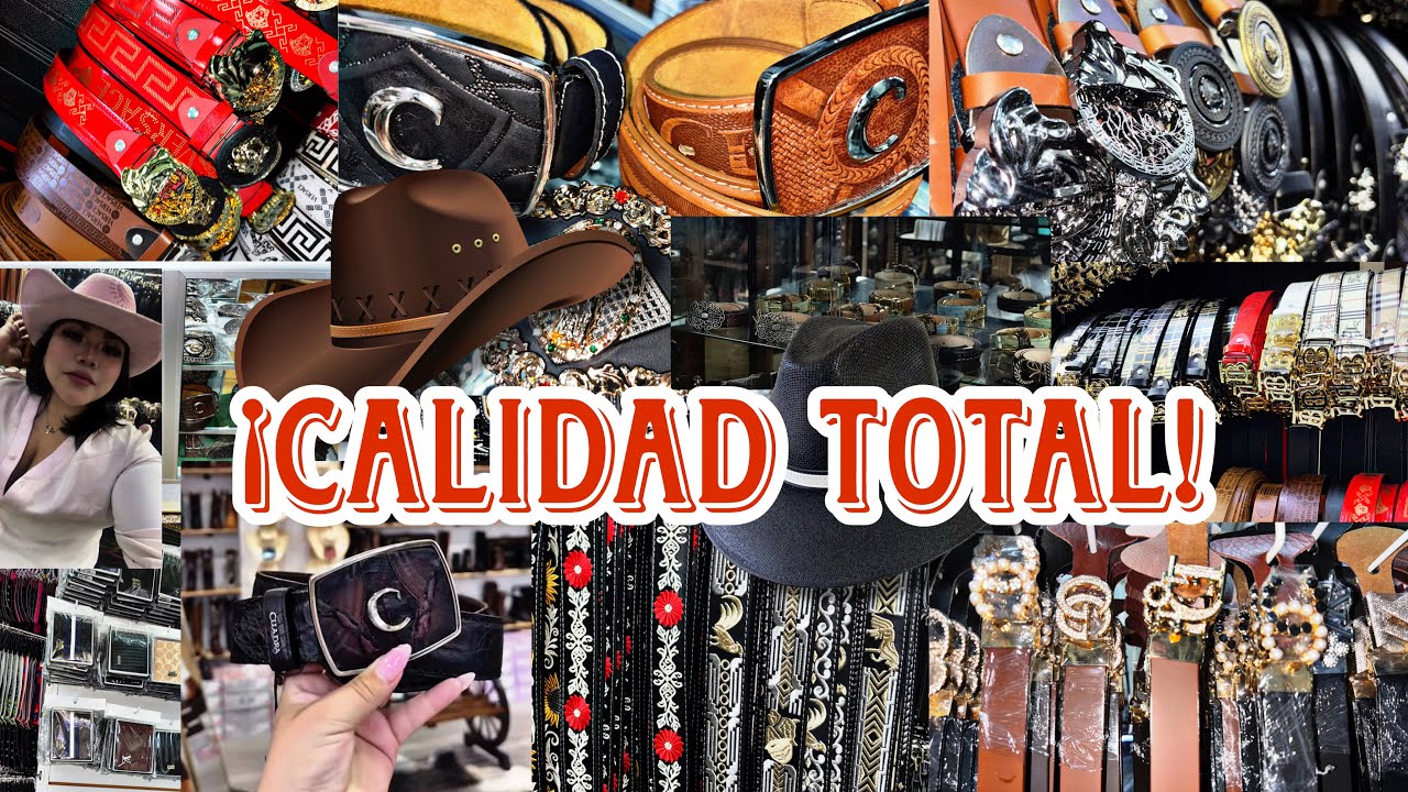 ¿Cinturones y Sombreros desde $13? 😱 ¡Mercancía NACIONAL! ¡Calidad PREMIUM a precio de FABRICA! 🤠