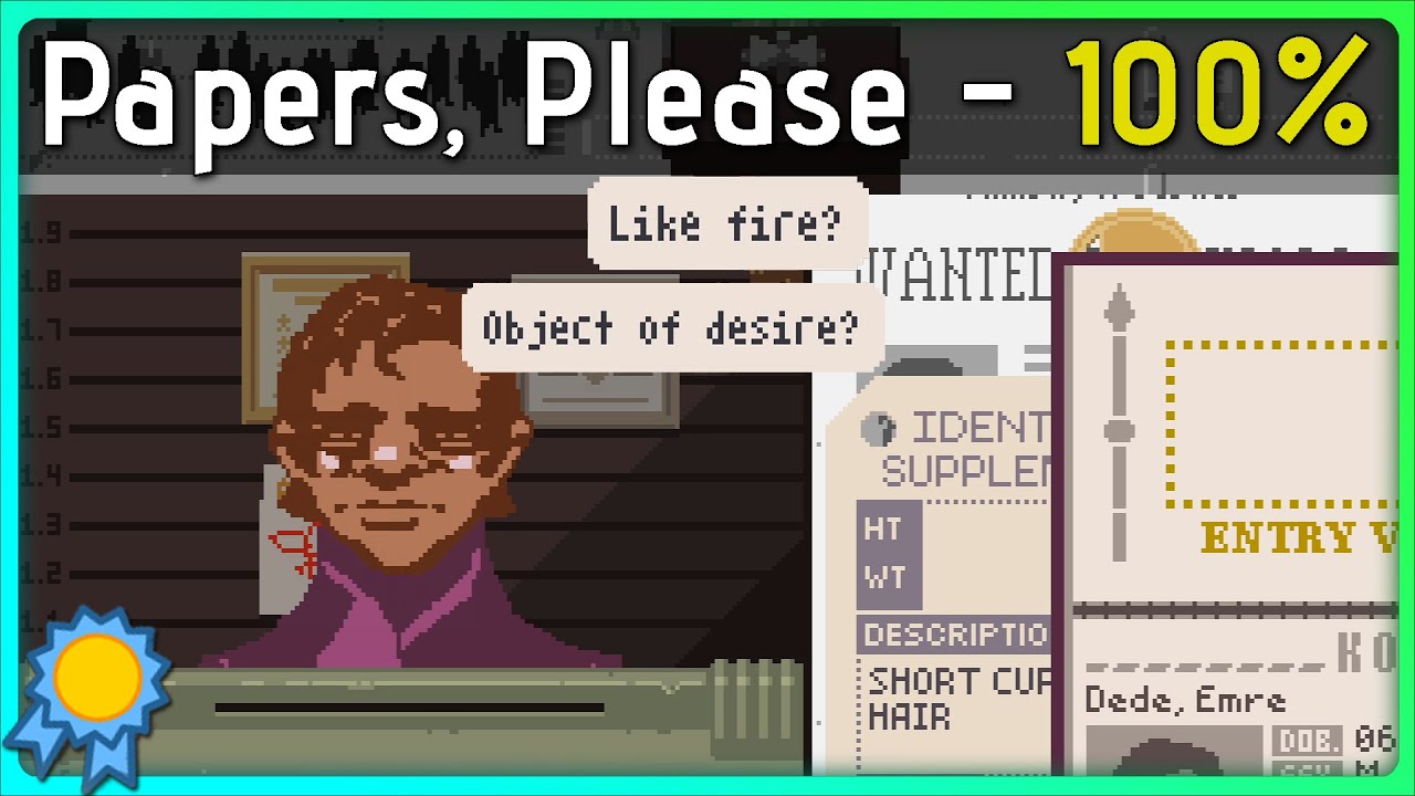 Achievement Guide for Papers Please :3 : r/papersplease