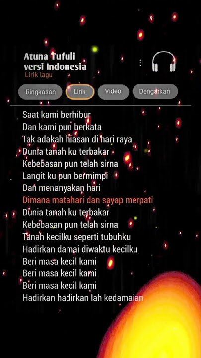 Lirik Lagu Atuna Tufuli versi Indonesia #liriklagu #freepalestine🇵🇸❤️ #foryou #foryou #bismillahfyp