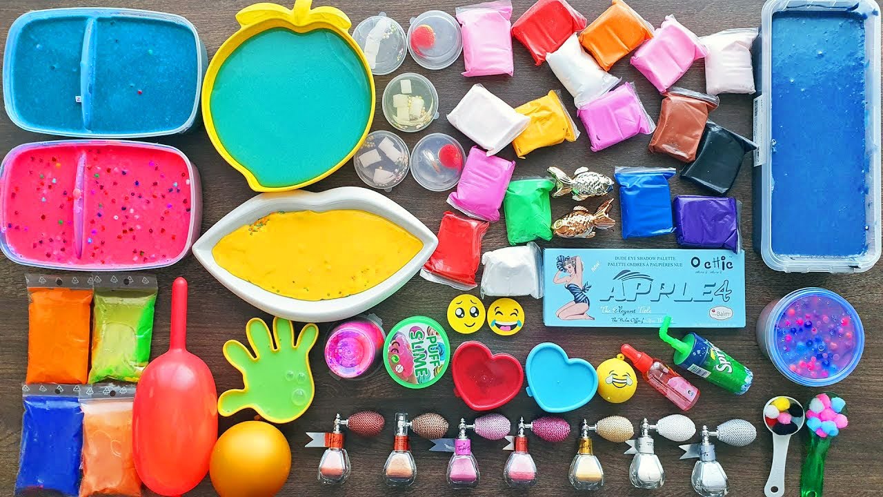 Slime Smoothie Mixing Slime and Stuff - Izabela Stress