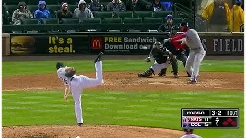 Amazing FRS NOW Trea Turner triples to complete first career cycle